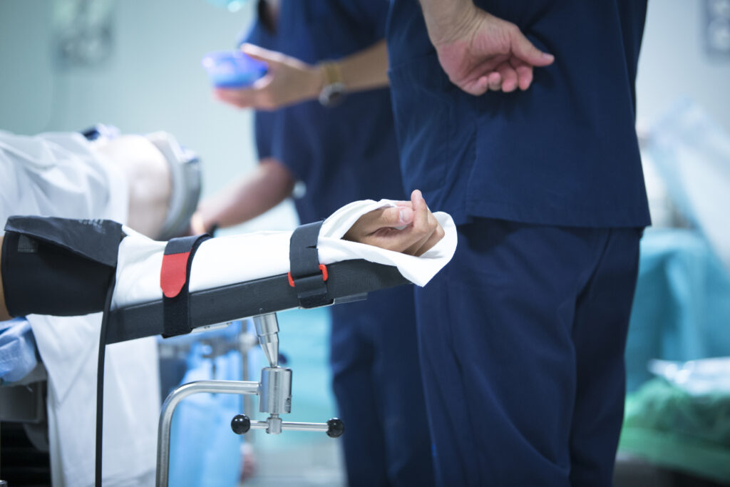 Post-surgery stabilization and recovery support